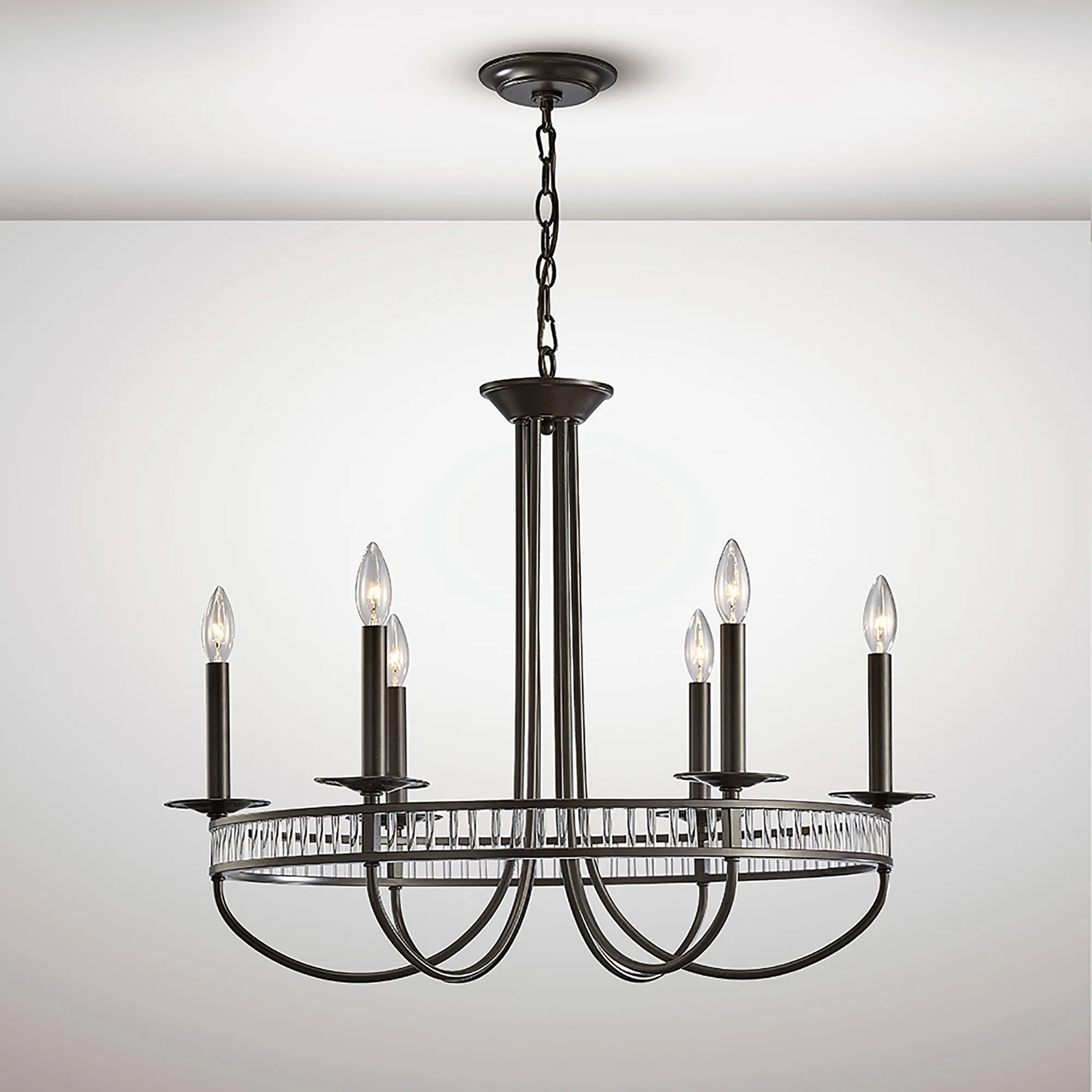 Saskia Crystal Ceiling Lights Diyas Multi Arm Crystal Fittings
